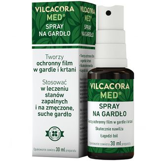 AMC Pharma Vilcacora Med, spray na gardło, 30 ml AMC Pharma Vilcacora Med, spray na gardło, 30 ml - zdjęcie produktu