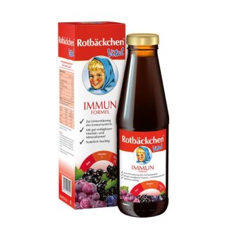 Rotbackchen Vital Immun Formel, Rumiane Policzki Formuła Odporność, sok dla dzieci od 4 lat i dorosłych, 450 ml - zdjęcie produktu