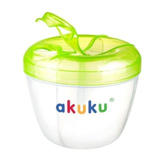 Akuku, pojemnik na mleko w proszku, zielony, A0361, 1 sztuka Akuku, pojemnik na mleko w proszku, zielony, A0361, 1 sztuka - zdjęcie produktu