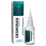 Desnoran, spray do nosa przeciw chrapaniu, 30 ml USZKODZONE OPAKOWANIE - miniaturka zdjęcia produktu