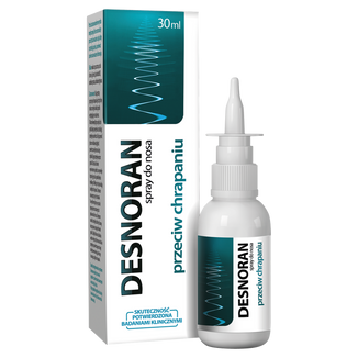 Desnoran, spray do nosa przeciw chrapaniu, 30 ml - zdjęcie produktu