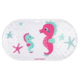 Canpol Babies, mata do kąpieli, 69 cm x 38 cm, Love&Sea, 80/001, 1 sztuka - miniaturka zdjęcia produktu