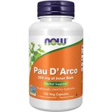 Now Foods Pau D'Arco 500 mg, lapacho, 100 kapsułek wegetariańskich - miniaturka zdjęcia produktu