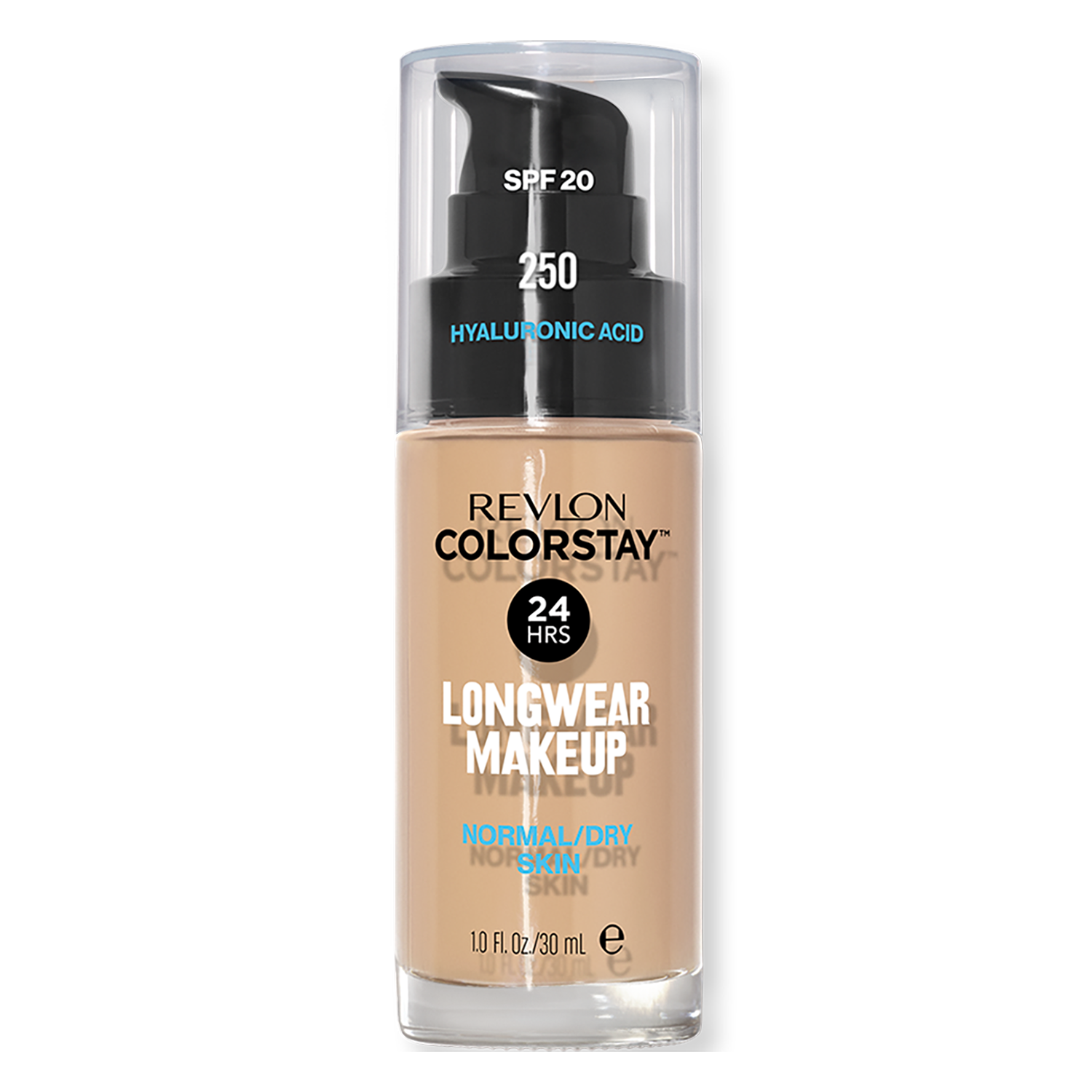 Nieznana Revlon ColorStay 250 Fresh Beige, Foundation für die Haut normal und trocken, mit Pumpspender, 30 ml — Inhaltsstoffe und Bewertung