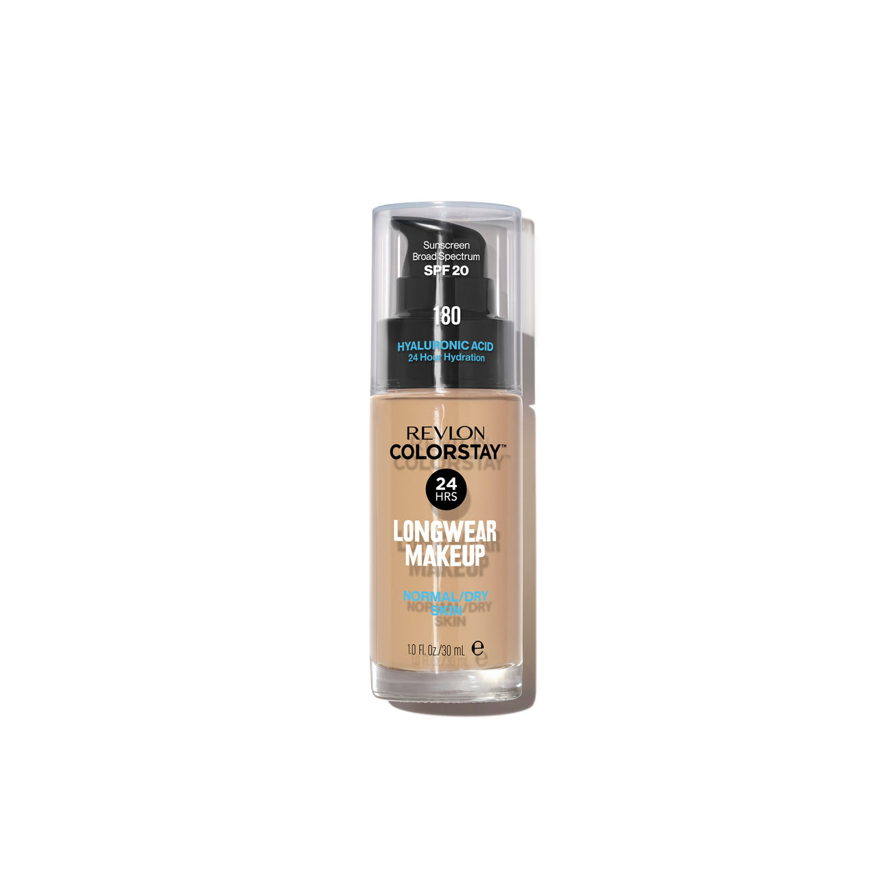 Nieznana Revlon ColorStay 180 Sand Beige, podkład do cery normalnej i suchej, z pompką, 30 ml