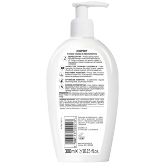 AA Intymna Comfort, emulsja kremowa do higieny intymnej, komfort i nawilżenie, 300 ml - 2 AA Intymna Comfort, emulsja kremowa do higieny intymnej, komfort i nawilżenie, 300 ml - 2 - zdjęcie produktu