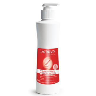 Lactacyd Pharma, płyn do higieny intymnej o właściwościach przeciwgrzybiczych, 250 ml  - zdjęcie produktu