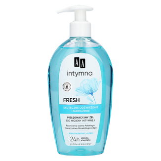 AA Intymna Fresh, pielęgnujący żel do higieny intymnej, 300 ml - zdjęcie produktu