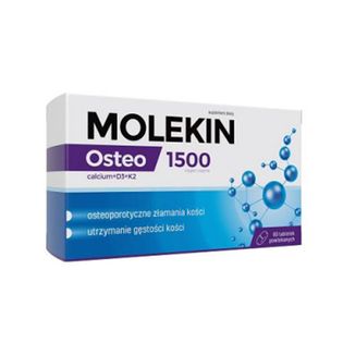 Molekin Osteo, 60 tabletek powlekanych USZKODZONE OPAKOWANIE - zdjęcie produktu