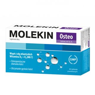Molekin Osteo, 60 tabletek powlekanych - miniaturka  zdjęcia produktu