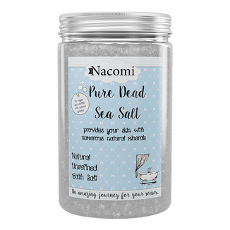 Nacomi, sól z Morza Martwego, czysta, 1,4 kg - zdjęcie produktu