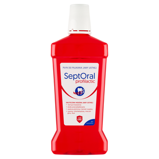 SeptOral Profilactic, płyn do płukania jamy ustnej, 500 ml - zdjęcie produktu