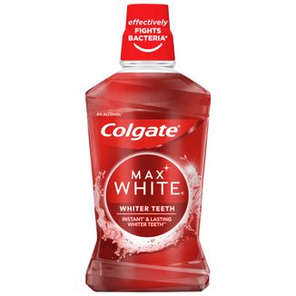 Colgate Max White Whiter Teeth, płyn do płukania jamy ustnej, 500 ml - zdjęcie produktu