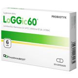 Pharmabest LoGGic60, 20 kapsułek - miniaturka zdjęcia produktu