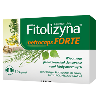 Fitolizyna Nefrocaps Forte, 30 kapsułek - zdjęcie produktu
