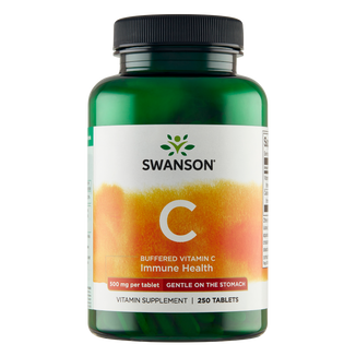 Swanson C, buforowana witamina C 500 mg, 250 tabletek - zdjęcie produktu