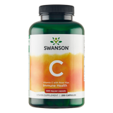 Swanson C, witamina C 500 mg z dziką różą, 250 kapsułek - miniaturka zdjęcia produktu