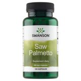 Swanson Saw Palmetto 540 mg, palma sabałowa, 100 kapsułek - miniaturka zdjęcia produktu