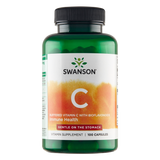 Swanson C, buforowana witamina C 500 mg z bioflawonoidami, 100 kapsułek - miniaturka zdjęcia produktu