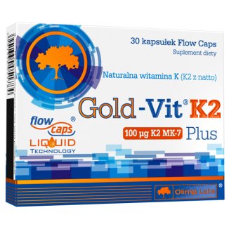 Olimp Gold-Vit K2 Plus, 30 kapsułek - zdjęcie produktu