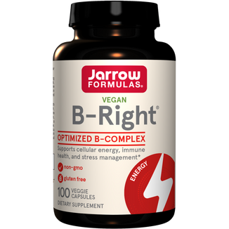 Jarrow Formulas B-Right, kompleks witamin z grupy B, 100 kapsułek - zdjęcie produktu