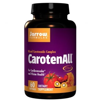 Jarrow Formulas CarotenAll, kompleks karotenoidów, 60 kapsułek - zdjęcie produktu