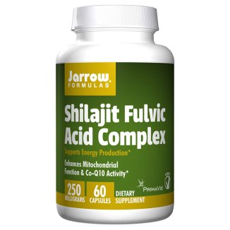 Jarrow Formulas Shilajit Fulvic Acid Complex, mumio, 60 kapsułek - zdjęcie produktu