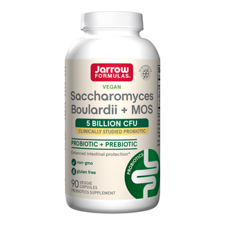 Jarrow Formulas Saccharomyces Boulardii + MOS, 90 kapsułek - zdjęcie produktu