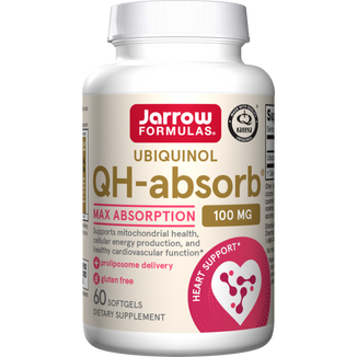 Jarrow Formulas QH-absorb Ubiquinol, 60 kapsułek - zdjęcie produktu