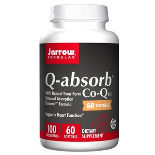 Jarrow Formulas Q-absorb, koenzym Q10 100 mg, 60 kapsułek - miniaturka  zdjęcia produktu
