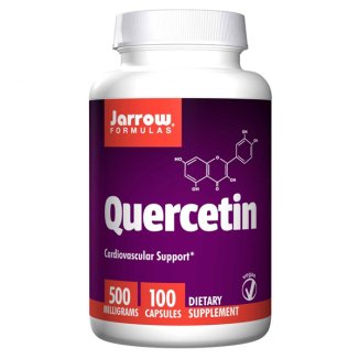 Jarrow Formulas Quercetin 500 mg, kwercetyna, 100 wege kapsułek - zdjęcie produktu