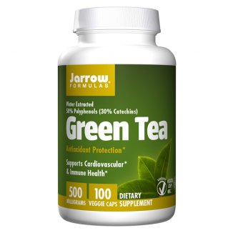 Jarrow Formulas Green Tea, zielona herbata, 100 kapsułek - zdjęcie produktu