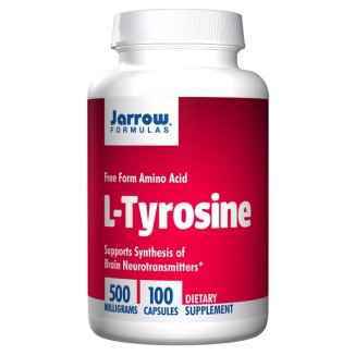 Jarrow Formulas L-Tyrosine, L-tyrozyna 500 mg, 100 kapsułek - zdjęcie produktu