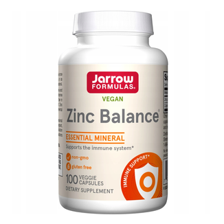 Jarrow Formulas Zinc Balance, cynk + miedź, 100 kapsułek - zdjęcie produktu