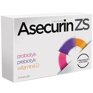 Asecurin ZS, 30 kapsułek KRÓTKA DATA - zdjęcie produktu