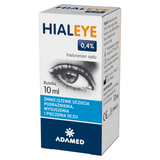 Hialeye 0,4%, nawilżające krople do oczu, 10 ml USZKODZONE OPAKOWANIE - miniaturka zdjęcia produktu