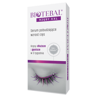 Biotebal Rzęsy XXL, serum pobudzające wzrost rzęs, 3 ml - zdjęcie produktu