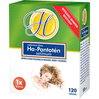 Ha-Pantoten Optimum, 120 tabletek - zdjęcie produktu