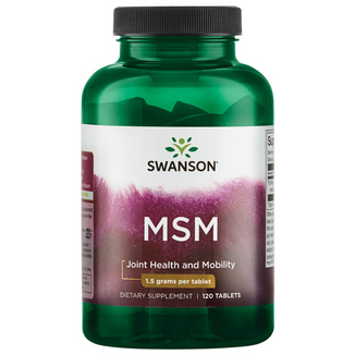 Swanson MSM TruFlex, metylosulfonylometan, 120 tabletek - zdjęcie produktu