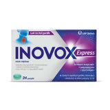 Inovox Express 2 mg + 0,6 mg + 1,2 mg, smak miętowy, 24 pastylki - miniaturka zdjęcia produktu