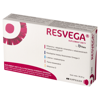 Resvega, 60 kapsułek - zdjęcie produktu
