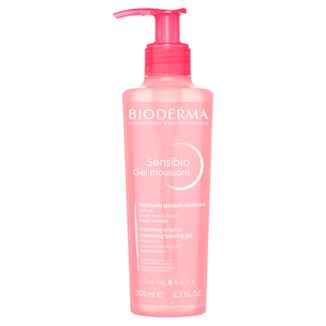 Bioderma Sensibio Gel Moussant, łagodzący żel micelarny do mycia twarzy, skóra wrażliwa i nadwrażliwa, 200 ml - zdjęcie produktu