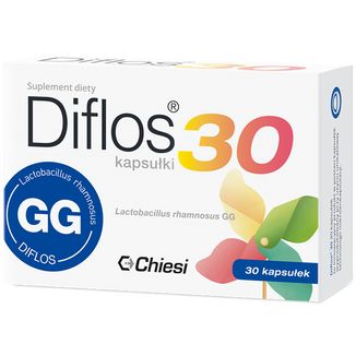 Diflos 30, 30 kapsułek - zdjęcie produktu