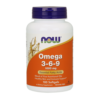 Now Foods Omega 3-6-9 1000 mg, 100 kapsułek - zdjęcie produktu