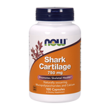 Now Foods Shark cartilage 750 mg, chrząstka rekina, 100 kapsułek - miniaturka zdjęcia produktu