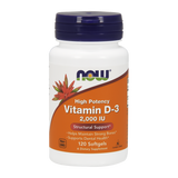 Now Foods Vitamin D3 2000 IU, 120 kapsułek - miniaturka zdjęcia produktu