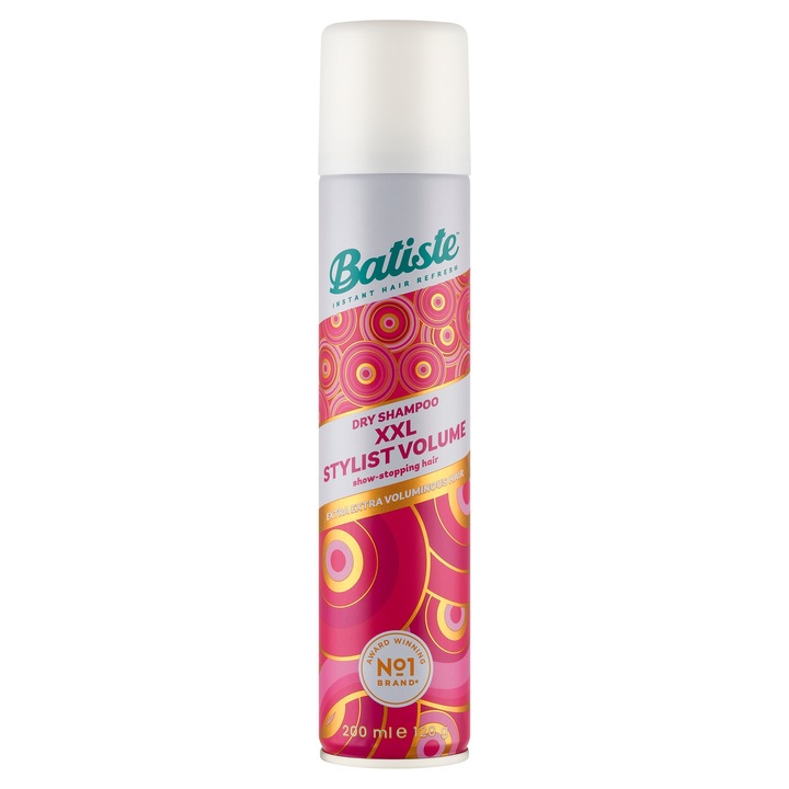 Nieznana Batiste XXL Stylist Volume, szampon suchy, zwiększający objętość, do włosów cienkich, 200 ml
