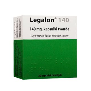 Legalon 140 mg, 20 kapsułek twardych (import równoległy) - zdjęcie produktu