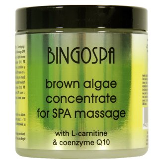 Bingospa, koncentrat alg brunatnych do masażu SPA z L-karnityną i koenzymem Q10, 250 g - zdjęcie produktu