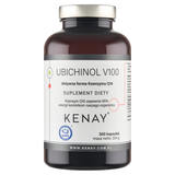Kenay, Ubichinol V100, aktywna forma koenzymu Q-10 100 mg, 300 kapsułek - miniaturka zdjęcia produktu